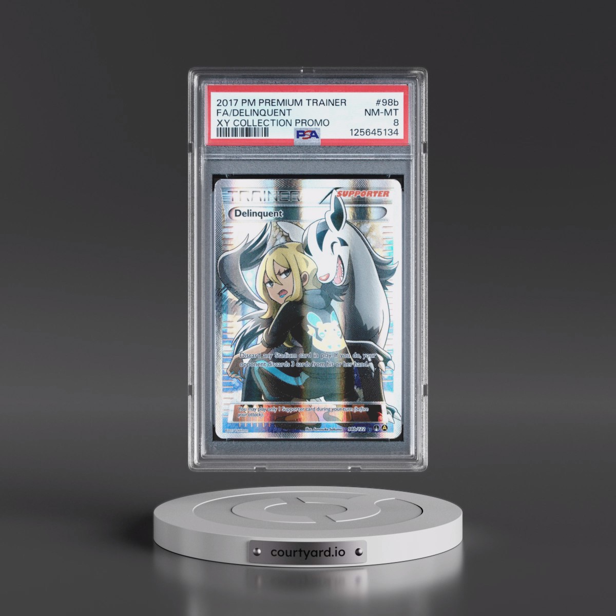 2017 Delinquent Full Art - Pokémon Pokémon Premium Trainer XY